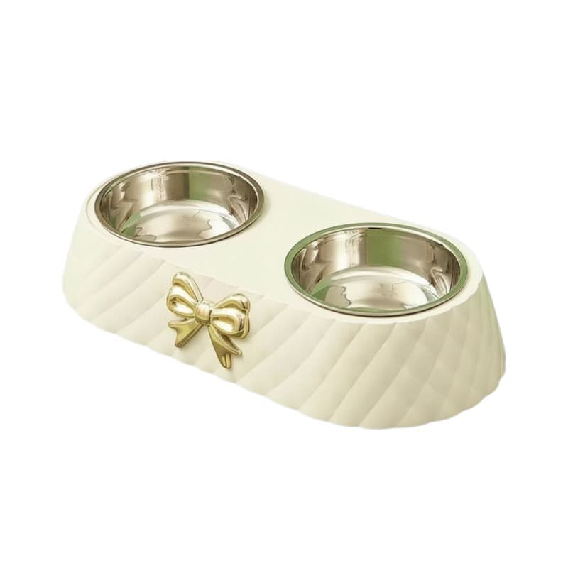 Miska dla psa i kota z muszką