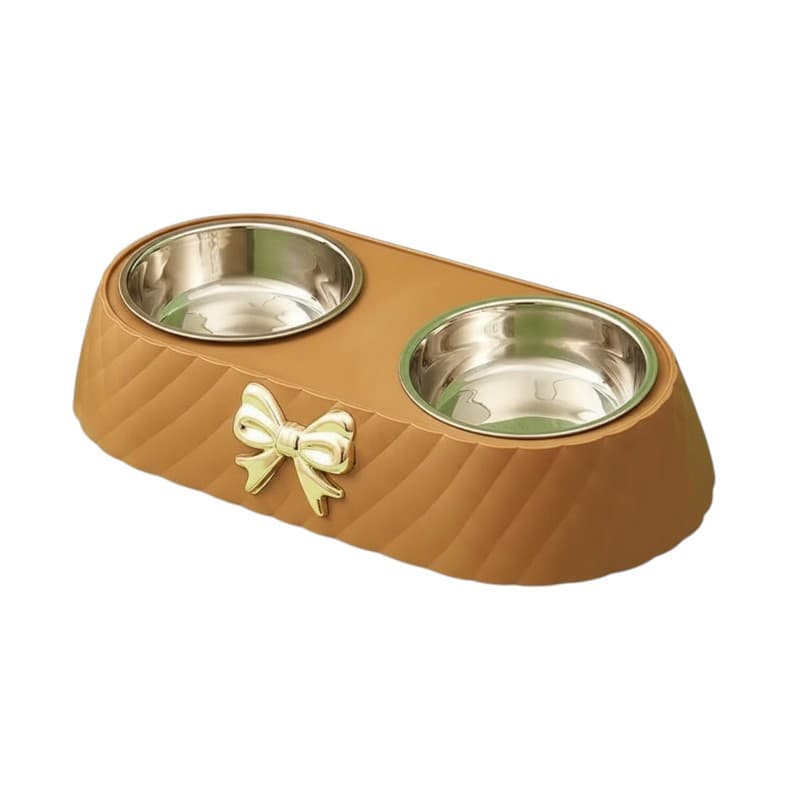 Miska dla psa i kota z muszką