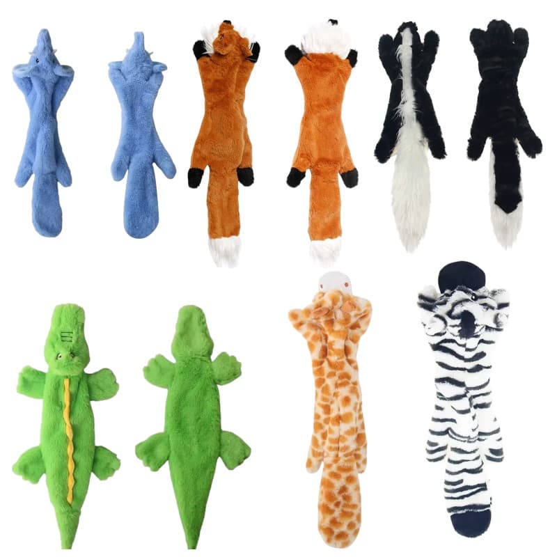 Pluszowa zabawka dla psa bez wypełnienia