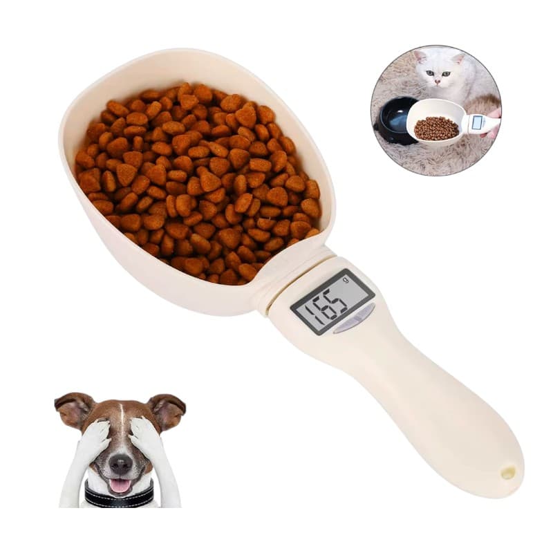 Elektroniczna miarka do karmy dla psów i kotów 🫣